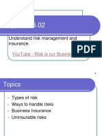 Risk in Insurance