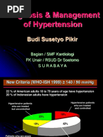 Diagnosis & Management of Hypertension: Budi Susetyo Pikir