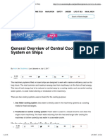 Central Cooling System On Ships