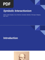 Race and Ethnic Relations - Symbolic Interactionism