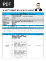 Curriculum Ramon Romero 2019