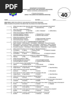 Rebokon, Dumalinao, Zamboanga Del Sur 1 Quarter Examination