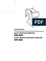 KR 800 Manual en