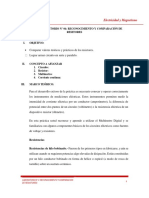 PRÁCTICA de LABORATORIO #04. Reconocimiento y Comparación de Resistores. Electricidad y Magnetismo. Ciclo 2019 - II