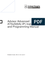 Advisor Advanced Atsx500A (-Ip) Installation and Programming Manual