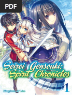 Seirei Gensouki - Spirit Chronicles - Volumen 01 (Light Novel)