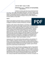 (G.R. NO. 165027: October 12, 2006) Proton Pilipinas Corporation, Petitioner, V.Republic of The Philippines, Represented by