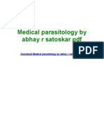 Medical Parasitology by Abhay R Satoskar PDF