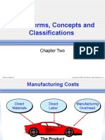 Chapter 2 - Cost Terms, Concepts and Classifications