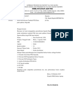Surat Pengajuan PTK