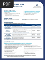 2019 Admission Guidelines For Yonsei Global MBA