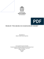 Otra Mirada A La Reconstrucción de Armenia