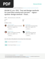 RILEM TC 162-TDF - Test and Design Methods For Steel Fibre Reinforced Concrete - 3