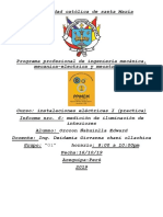 Informe Nro 6 Medicion de Luminarias Interiores