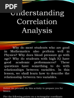 Understanding Correlation Analysis