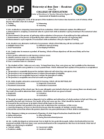 Assessment of Student Learning