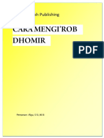 Buku Cara Mengi'Rob Dhomir (Basis Ummah)