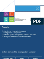 Patch and Settings Management in Microsoft System Center Configuration Manager 2012