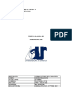 Notas Sobre Administración