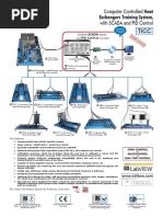 Exchangers Training System,: Computer Controlled Heat With SCADA and PID Control