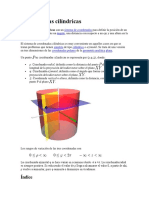 Coordenadas Cilíndricas - Factores