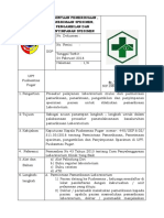 8.1.2.2 Sop Permintaan Pemeriksaan, Penerimaan Spesimen, Pengambilan Dan Penyimpanan Spesimen