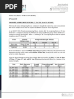 Paving Blocks Results Report.