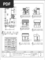 Floor Plan: Front Elevation Rear Elevation