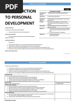 Introduction To Personal Development