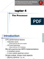 Chapter - 04 Mips Assembly Data Path