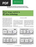 Direct Torque Control in AC Drive Technology