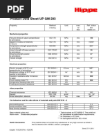 Product Data Sheet UP GM 203