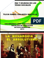 Diapositivas Monarquia y Absolutismo