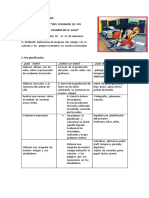 Proyecto Nos Cuidamos Del Peligro de La Calle