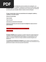 El Enfoque Cuantitativo Utiliza La Recolección y El Análisis de Datos para Contestar Preguntas de Investigación y Probar Hipótesis Establecidas Previamente