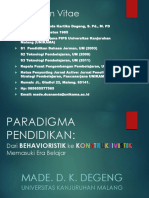 Paradigma Baru Pembelajaran MD - Beha-Kons STIPAK Toraja