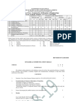 Diploma I Year (Common For All Branches of Engineering) : 2018-2019 Subject