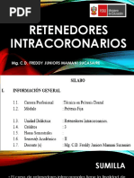 Retenedores Intracoronarios