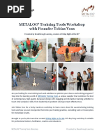 Metalog Tools Workshop PDF