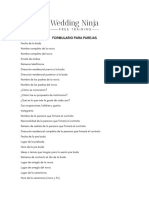 WeddingNinja Formulario PDF