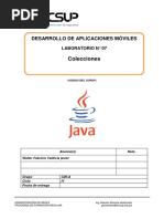 Lab 07 - Desarrollo de Aplicaciones Móviles - Colecciones-2019-2 Valdivia