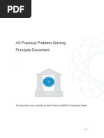 A3 Practical Problem Solving Principle Document