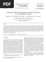 Isothermal Sorption Characteristics of T PDF