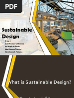 Sustainable Design Report