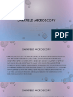 Darkfield Microscopy: Microbiology and Parasitology DR - Mylene Cu BY Michael C. Aguilar Bsph3