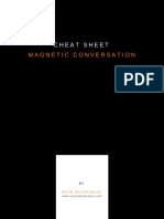 Magnetic Conversation: Cheat Sheet