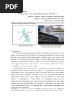 Republic of The Philippines: Provincial Cities Water Supply Project (Phases III, IV, V)