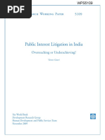 Public Interest Litigation in India