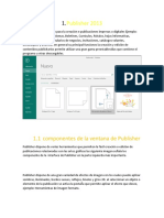 Contenido de Publisher