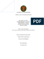 Bola, Lacuarta, Paguio, Quiachon, Torno, and Paragas, Ph.D. - Music As Universal Language